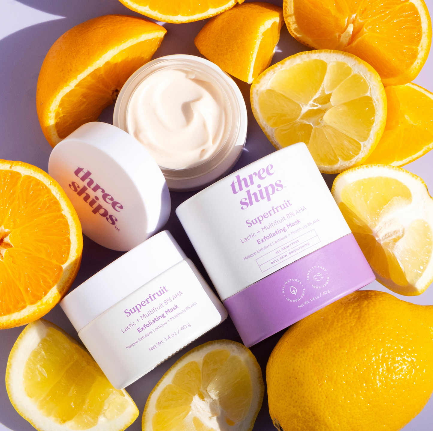 Superfruit Lactic + Multifruit 8% AHA Exfoliating Mask