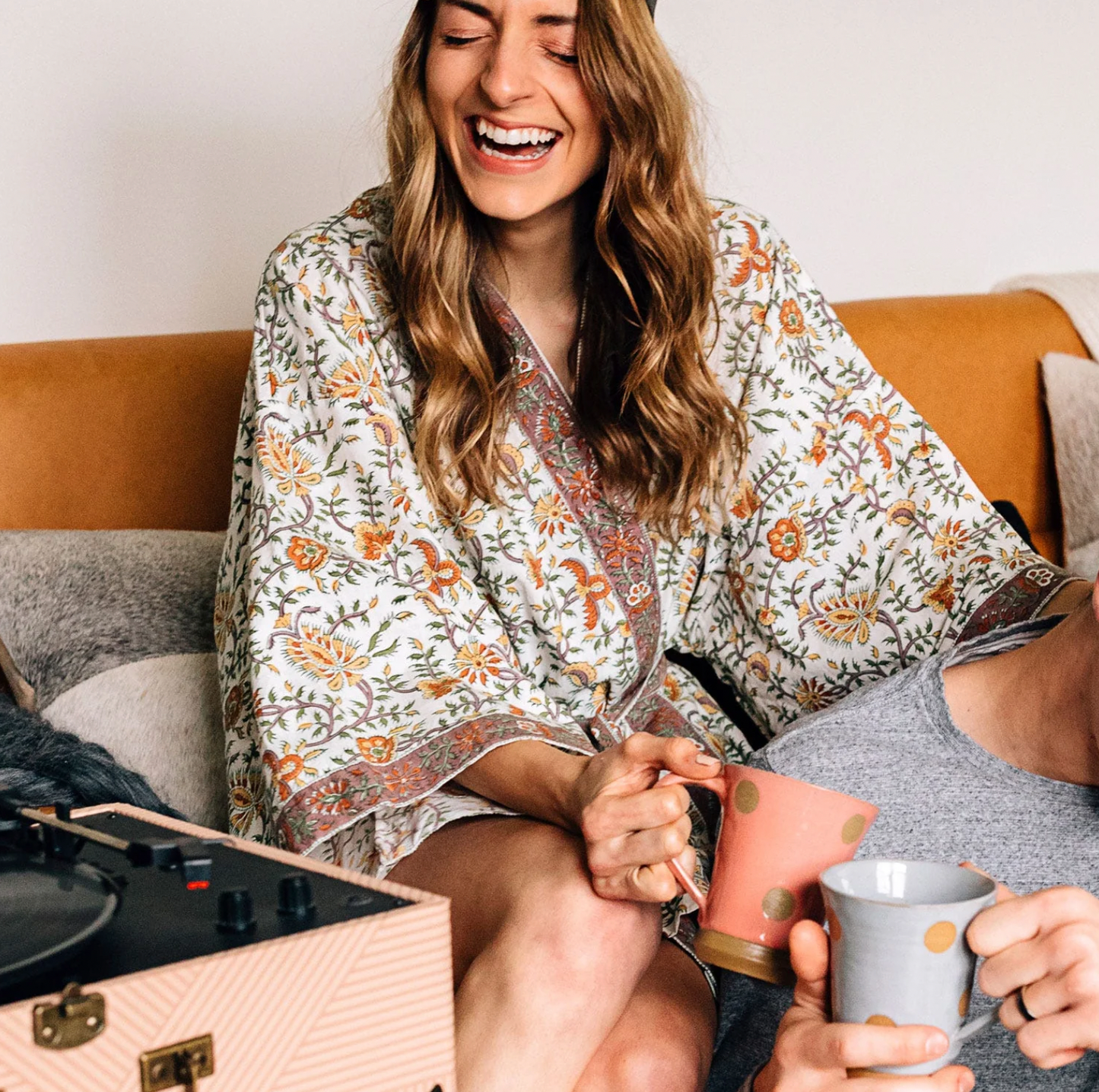 Flowering Vines Robe
