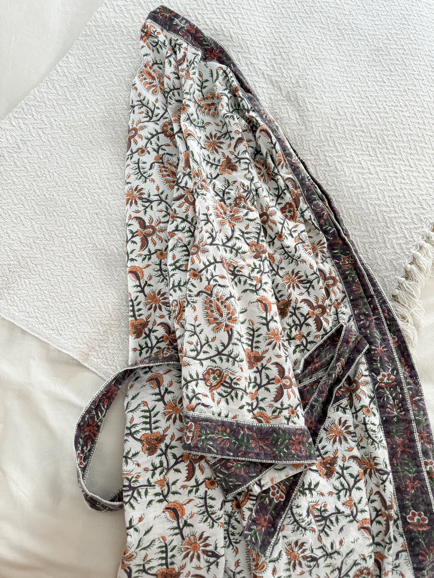 Flowering Vines Robe