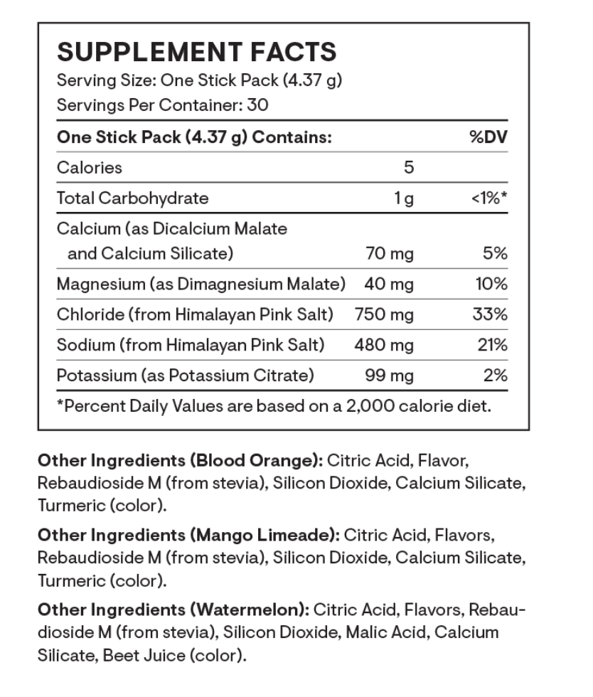 Daily Electrolytes - Variety Pack 30 ct.
