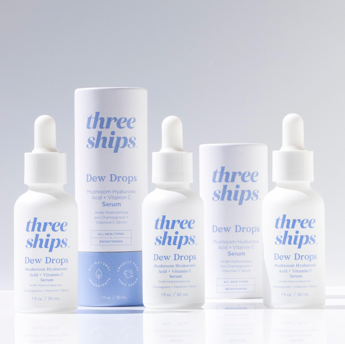 Dew Drops Mushroom Hyaluronic Acid + Vitamin C Serum