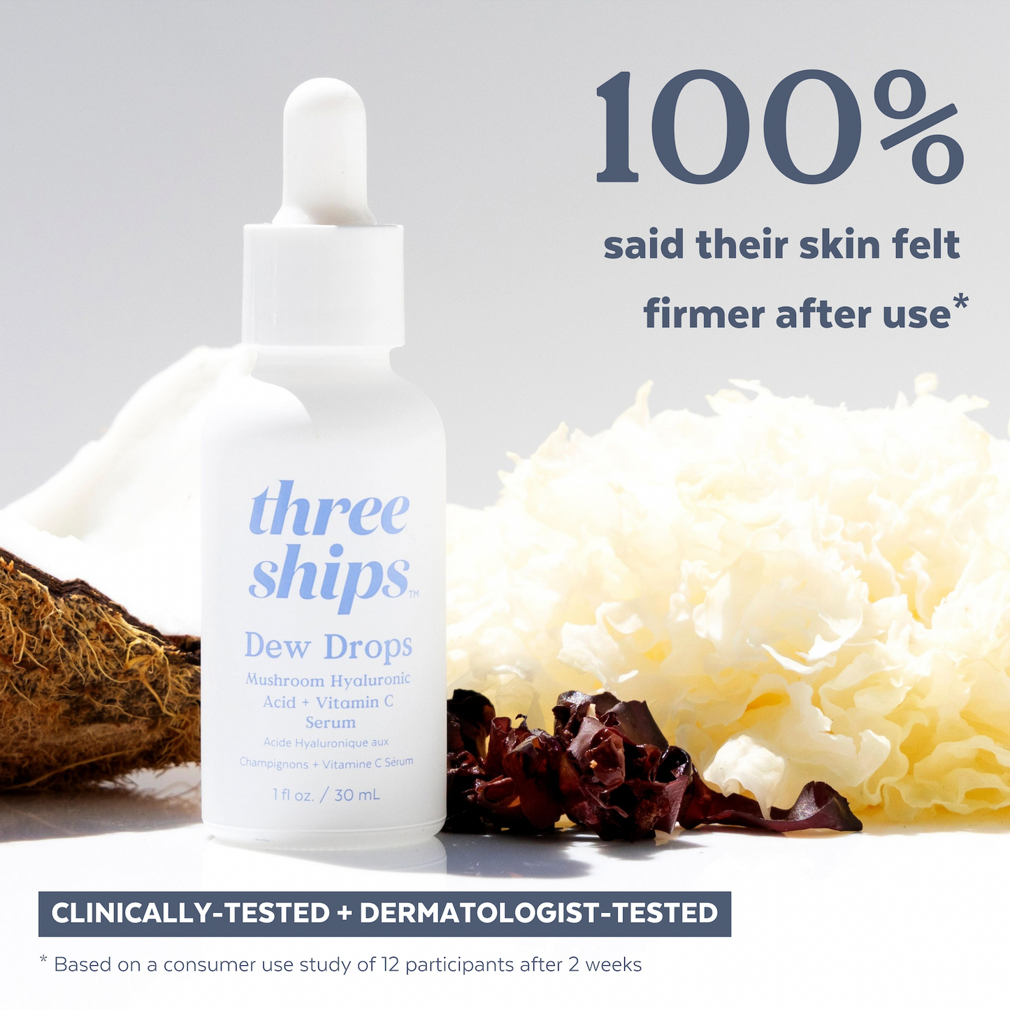 Dew Drops Mushroom Hyaluronic Acid + Vitamin C Serum