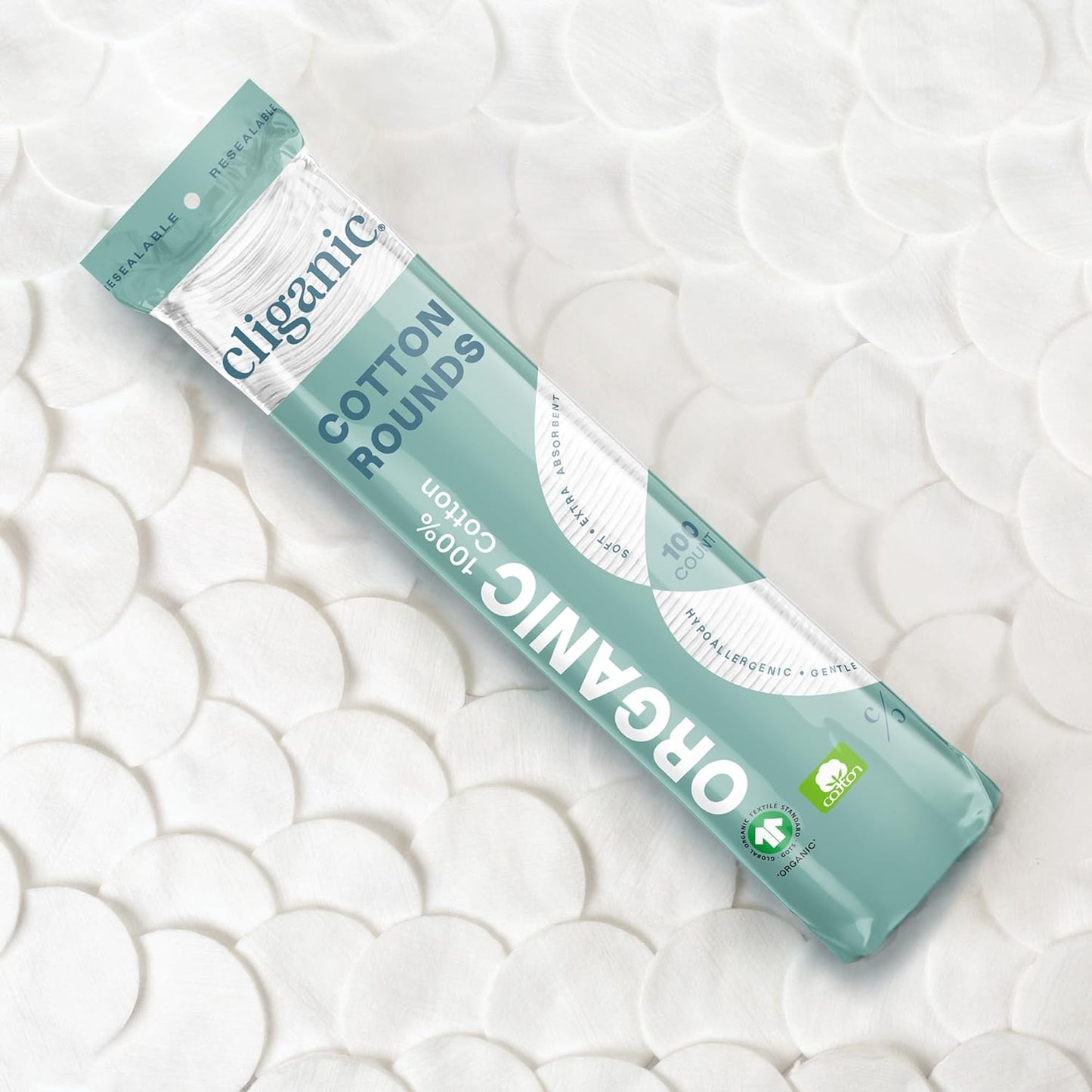 Cliganic Organic Cotton Rounds